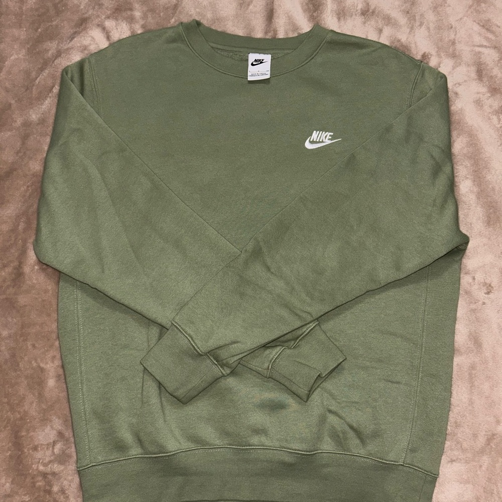 Nike Crewneck Sweater | Green | Small